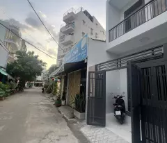 Nhà đẹp đón Tết!! Nhà mới 100% hẽm xe tải dọn vào ở ngay