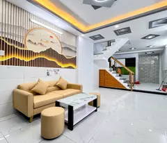 NHÀ 1/ LÔ TƯ, NGAY CHỢ GÒ XOÀI, HẺM 5M THÔNG, 48M2, 2 TẦNG 2PN GIÁ NHỈNH 4 TỶ