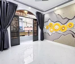 NHÀ 1/ LÔ TƯ, NGAY CHỢ GÒ XOÀI, HẺM 5M THÔNG, 48M2, 2 TẦNG 2PN GIÁ NHỈNH 4 TỶ