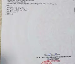 1/Hùng Vương, 199m Full Thổ Cư, Phú Đông, Nhơn Trạch – Giá 2 tỷ 350