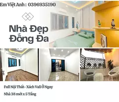 Bán nhà Phố Hào Nam, Nhà Đẹp Full Nội Thất, An Sinh Đỉnh, 38mx5T, Giá: 8,1 Tỷ, Lh: 0396935190.