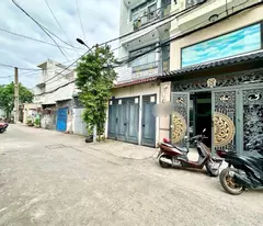 BÁN NHÀ 5 TẦNG (4x14) HẺM XE HƠI 8M LÊ THỊ RIÊNG, THỚI AN, Q12 GIÁ 6 TỶ