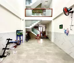 BÁN NHÀ 5 TẦNG (4x14) HẺM XE HƠI 8M LÊ THỊ RIÊNG, THỚI AN, Q12 GIÁ 6 TỶ