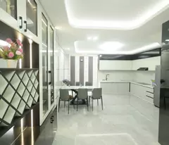 BÁN CẶP NHÀ 6 TẦNG FULL NỘI THẤT THANG MÁY (5x20) MT THỚI AN 8, Q12