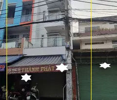 Cho thuê nhà Mặt Tiền Phú Thọ Hòa 68m2, 3Lầu +ST - CỰC SẦM UẤT