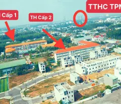 Bán đất Lô góc 2 mặt tiền đường lớn, Diện tích: 116,5m2 (thổ cư 100%), Trường học Phú Chánh ngay