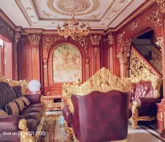 BIỆT THỰ  RỒNG VÀNG, HỒNG HẠC, GỖ GÕ ĐỎ…DÁT VÀNG - BIỄU TƯỢNG CỦA SỰ THỊNH VƯỢNG.