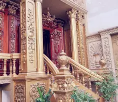 Biệt Thự Đẳng Cấp Gỗ Gõ Đỏ Nguyên Khối Dát Vàng 24K – 5 Phút Ra Sân Bay, Trung Tâm Gò Vấp, 600m2,