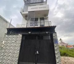 NHÀ BƯNG ÔNG THOÀN,PHƯỜNG PHÚ HỮU, TP THỦ ĐỨC - 50M2, NGANG 4.8M - 3 TÂNG,4PN - GIÁ 4.9TY