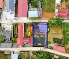 400m đất Thổ Cư tại trung tâm Thị Trấn Nông Trường Mộc Châu giá thanh khoản chỉ nhỉnh 3 tỷ.