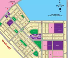 Chính chủ nhượng Lô góc 2 mặt tiền Kinh Doanh, Lộ giới 17m, sổ hồng 124m2.