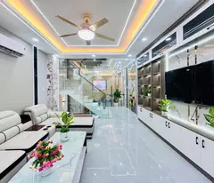 SIÊU PHẨM NHÀ MỚI KEN 4 TẦNG (4x14.5) HXH ĐỖ CỬA 1/ HUỲNH THỊ HAI, Q12