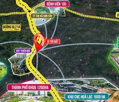 Bán đất Thiên Mã, Vĩnh Lộc gần QL21 lô góc 2 mặt tiền ôtô tránh 2.9 tỷ