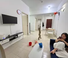 Cho thuê chung cư Bình Chánh, Mặt tiền Nguyễn Văn Linh. 2PN-2WC đủ nội thất giá 4,5tr/tháng. ở ngay