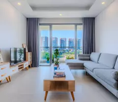 2 phòng ngủ view sông - 72m² - full nôi thất - giá cho thuê chỉ 25tr/tháng
