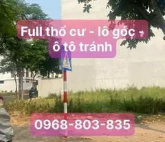 Mở bán 3 lô đất vị trí đắc địa tại khu đô thị vệ tinh – Cơ hội đầu tư hấp dẫn
