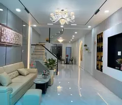 Bán nhà P.12 - Q.6 - Nhà đẹp đón Xuân - HXH thông đường Hậu Giang - 80m2 - 2 tầng -  6.4 tỷ