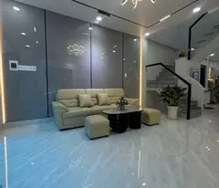 Bán nhà P.12 - Q.6 - Nhà đẹp đón Xuân - HXH thông đường Hậu Giang - 80m2 - 2 tầng -  6.4 tỷ
