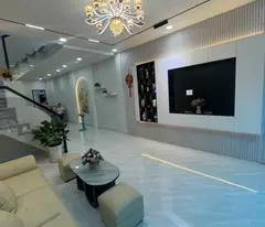 Bán nhà P.12 - Q.6 - Nhà đẹp đón Xuân - HXH thông đường Hậu Giang - 80m2 - 2 tầng -  6.4 tỷ