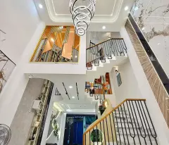 BÁN NHÀ GÒ VẤP, 40M2, Ô TÔ NGỦ TRONG NHÀ, 5 TẦNG, NHỈNH 6 TỶ.
