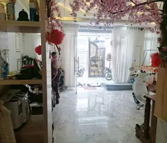 Nhà mới ở ngay, 128m2, 3 tầng, Ngang 7m, hẻm xe hơi, 803 Huỳnh Tấn Phát, Phú Thuận Quận 7-Giá 12