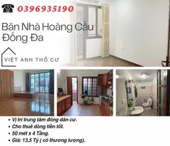 Bán nhà phố Hoàng Cầu, Siêu Phẩm Dòng Tiền, Gần Mặt Phố, 50mx4T, Giá: 13,5 Tỷ, Lh: 0396935190.