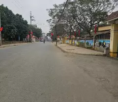 Bán lô đất lôgóc đường thông Triều Đông Cổ Đông sát ngã tư Lục Quân 84m nhỉnh 2.6tỷ