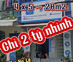 Bán nhà Mặt tiền 21 Phạm Văn Xảo, Phường Phú Thạnh, Quận Tân Phú. Diện tích 4 x 5 chỉ 2,5 tỷ.