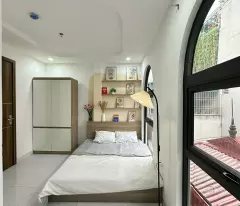 Tòa căn hộ phố Hoa Bằng 66m2, 6T thang máy, MT5.6m cực đẹp thu 90tr/tháng ô tô vào