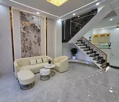 BÁN NHÀ ĐƯỜNG 6M, SÁT MT TÂN HÒA ĐÔNG - BÌNH TÂN, 5mx13,5m - 4 tầng mới đẹp - 7.3 tỷ