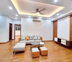 6,2 tỷ Chung cư tầng 9 N02 Trần Quý Kiên 88m2  đủ nội thất, cửa vân tay nhập khẩu