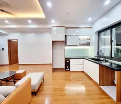 6,2 tỷ Chung cư tầng 9 N02 Trần Quý Kiên 88m2  đủ nội thất, cửa vân tay nhập khẩu
