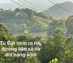 Bán đất nhà vườn Tuân Lộ Tân Lạc,view hồ thủy nông,gần TT Mãn Đức,1.1ha,3 tỷ dư