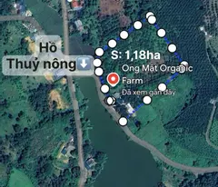 Bán đất Nhân Mỹ Tân Lạc,gần QL6,view hồ tự nhiên,xây nhà vườn sang xịn, 1.2ha,dư 3 tỷ