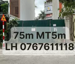 Bán đất đấu giá Thạch Bàn,mặt phố, kinh doanh bất chấp 75m,MT 5m dư 14 tỷ