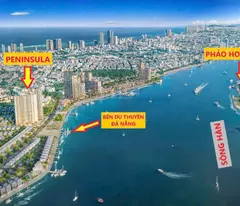 CĂN HỘ CHUNG CƯ PENINSULA RẺ HƠN CHỦ ĐẦU TƯ 150TR VIEW SÔNG HÀN