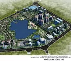 Bán gấp biệt thự khu đô thị Thành Phố Giao Lưu  209m2,  mặt tiền 11m, nhà 2 mặt đường giá 72,8tỷ