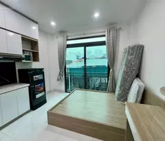Tòa CCMN dòng tiền 6 tầng, 9 phòng khép kín full đồ có thang máy ở Trần Cung, diện tích 45m2