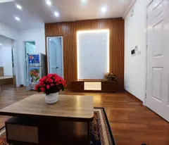Bán căn hộ chung cư quận Hoàng Mai 46m2, 2 ngủ full nội thất, giá siêu rẻ