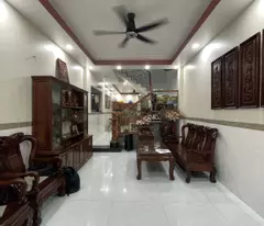 Cho Thuê Nhà Mặt Tiền 3 Tầng 80m Giá 15tr/tháng  Trung Mỹ Tây Quận 12 Đường 12 mét thông