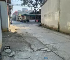 BÁN ĐẤT MAI LÂM, ĐÔNG ANH, HÀ NỘI. DIỆN TÍCH 61M2, MT 4,1M. GIÁ 77TR/M.