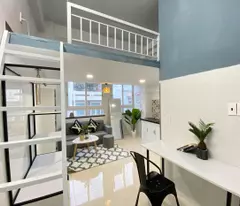 căn hộ full nội thất cao cấp, thoáng, thuận tiện di chuyển, an ninh tốt, ra vào vân tay, giờ giấc
