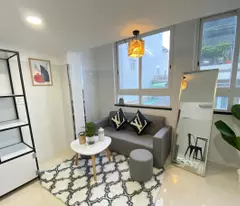 căn hộ full nội thất cao cấp, thoáng, thuận tiện di chuyển, an ninh tốt, ra vào vân tay, giờ giấc