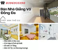 Bán nhà Phố Giảng Võ, Vị Trí Đẹp, Full Nội Thất, 55mx4T, Giá: 9.5 Tỷ, Lh: 0396935190.