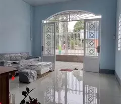 BÁN ĐẤT CÓ NHÀ CẤP 4 MẶT TIỀN ĐƯỜNG MẠC ĐỈNH CHI - TÂN AN, TDM, BÌNH DƯƠNG.