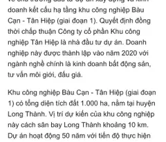 Bán gấp 5 lô liền kề khu trung tâm xã Tân Hiệp - Long Thành - Đồng Nai. 
Tổng Diện tích :