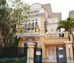 Bán biệt thự khu C5 Ciputra  217m2 sau nhà là Hồ điều hòa và công viên rộng 60ha