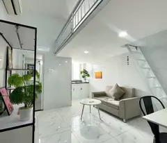 Căn hộ Duplex full nội thất không giới hạn người ở giá 5tr