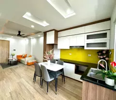 Cần bán nhanh căn hộ 2 ngủ hướng Nam đầy đủ nội thất mới tại  KDT Thanh Hà Cienco 5