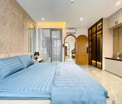 Bán nhà đẹp 5 lầu có T.Máy gara ô tô Nguyễn Văn Khối 84m2 tặng nội thất gần CV 12 tỷ xíu.